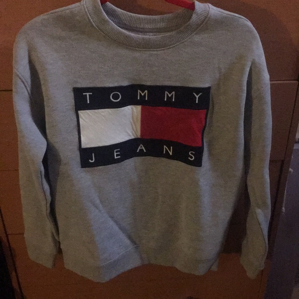 Tommy Jeans flag logo sweatshirt